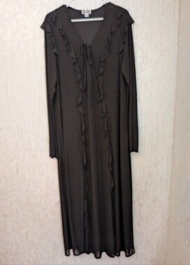 Formal Black Full Length Dress